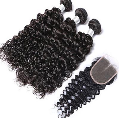 China Long Lasting Virgin Human Hair Weave / Natural Human Hair Weave With Bouncy for sale