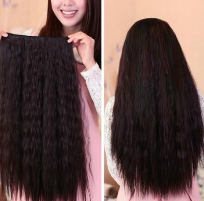 China Queenlike Tangle Free 1B remy clip in hair extension 20 Clips 8 Pieces for sale