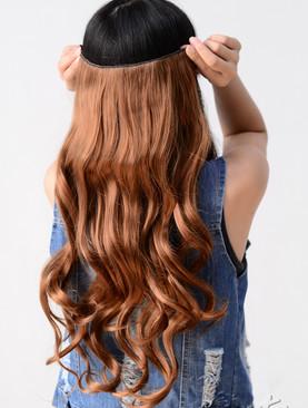 Китай Шелковистый зажим Кореи в смотреть синтетических расширений волос теплостойкий естественный продается