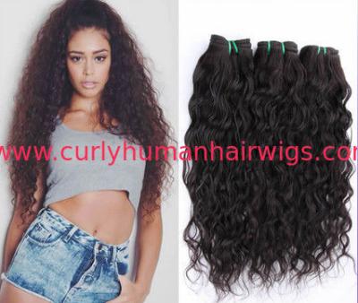 中国 黒人女性のためのカスタマイズされたブラジルの巻き毛の人間の毛髪の織り方 販売のため