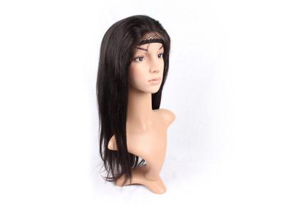 China Silky Straight Human Hair Lace Front Wigs , 100% Brazilian Human Hair for sale