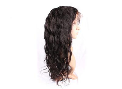 China Natural Black Malaysia Vingin Lace Front Human Hair Wigs Shedding Free  8-30 Inch for sale