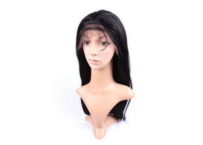 China Unprocessed Silky Straight Human Hair Full Lace Wigs Piano Color for sale