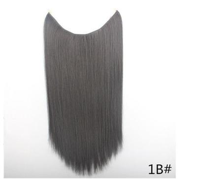 Chine Morceaux synthétiques de cheveux de prolongements de cheveux de tressage de pleine queue de cheval de cuticle à vendre
