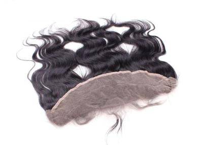 China Orelha à onda brasileira do corpo do cabelo humano do Virgin do fechamento do cabelo da parte dianteira do laço da orelha à venda