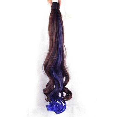 China Thick Ends Ombre Human Hair Extensions / Soft Silky Straight Hair Extensions for sale