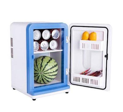 China Mini Refrigerator de dupla utilização quente e frio do agregado familiar 4L, tipo da economia de poder à venda