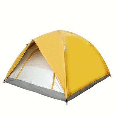 China Inflatable Air Tent Middle East Style Yellow Outdoor Canvas Tent for sale
