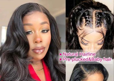 China Braided Lace Frontal 360 Hd Full Lace Human Hair Wigs For Black Women for sale