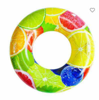 China Fruit shaped water park girl's smooth leak proof swimming circle for sale