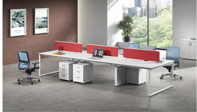 China Ejecutivo en forma de L de la melamina diseño moderno de los muebles de oficinas del último en venta