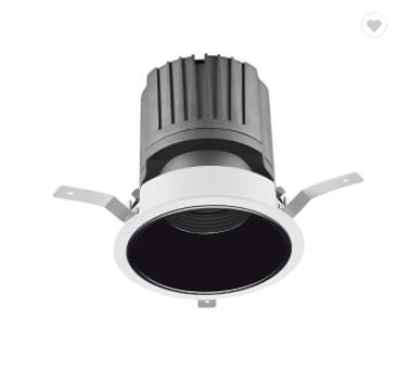 China Lumen COB Recessed Ceiling Downlight Round 12W Trimless Led Lights for sale