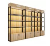 China Wood Grocery Shelf Retail Good Quality Shelving Store Durable Shelf zu verkaufen