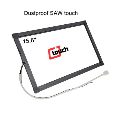 China 15.6 Inch saw Surface Acoustic Wave Touch Screen With Aluminium Frame for sale
