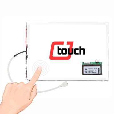 Chine Écran tactile acoustique de CJTOUCH, panneau d'écran tactile de 17 pouces pour l'atmosphère de machine de position de kiosque à vendre