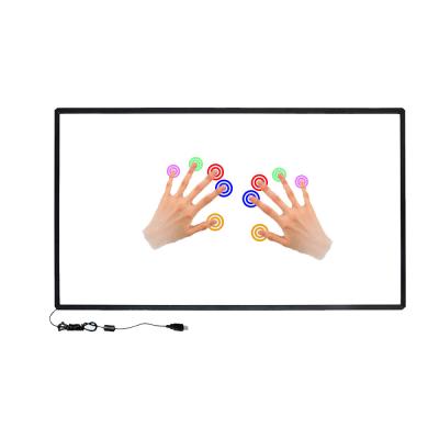 China Antilight 70inch Infrared Touch Screen Overlay Kits For Advertising Product for sale