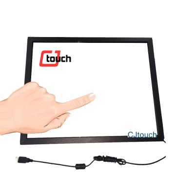 China 17 Inch Multi Touch Infrared Touch Screen With 3mm Glass Vandal Proof for sale