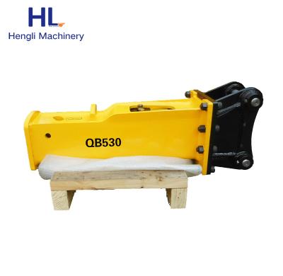 中国 HL53掘削機の速いカプラーの油圧ブレーカのハンマーのせん断の小型掘削機の油圧ブレーカの価格 販売のため