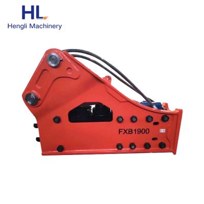 China HL190 36 Ton Excavator Heavy Duty Concrete Breaker Hydraulic Rock Hammer for sale