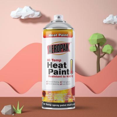 China High Heat Resistant Spray Paint 400ml Aeropak High Temp Aerosol for sale