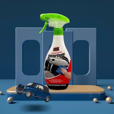 China 500ml Aeropak Car Seat Cleaner Spray For Interior Plastic Removing Grime for sale