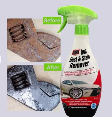 China Iron Rust Aeropak Remover Spray 500ml Fast Acting Rust Stain Cleaner For Car for sale