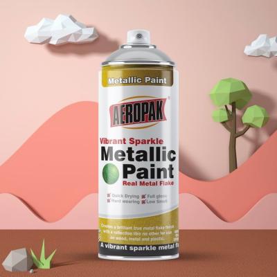 Cina Pittura di spruzzo metallica dell'aerosol di Aeropak Acylic per la pittura nera metallica dell'automobile delle automobili in vendita