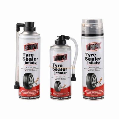 China Aeropak 650ml Emergency Tyre Repair Motorcycle Automatic Portable Inflators And Sealer for sale