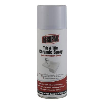 China Antirust Tub And Tile Ceramic Spray Coating 400ml home Care Products Aeropak for sale
