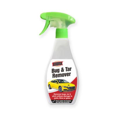 China Aeropak Bug And Tar Remover Spray Plastic Bottle Car Cleaning Products for sale