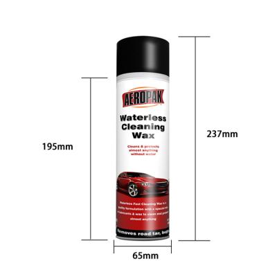 China Aeropak Waterless Cleaning Wax Cleans And Protects Almost Anything Without Water for sale