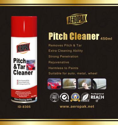 China Professional 450ml automotive cleaning products Vehicle Coating Pitch Cleaner for sale