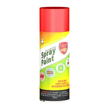 China Custom Aerosol Color Fluorescent Spray Paint 400ml For Wood Furniture for sale