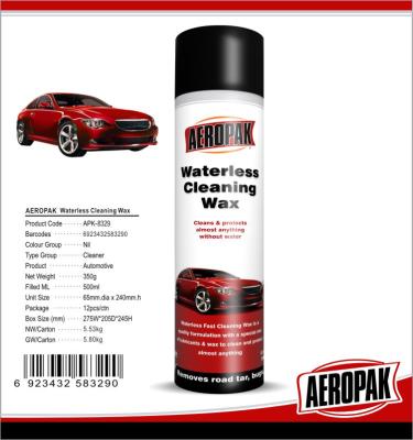 China 450ml Auto Maintenance Products Premium Spray Car Wax Polish Long Lasting for sale