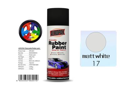 China Matt White Rubber Coat Spray Paint Fan - Shaped For Car Wheels APK-8201-17 for sale