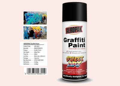 China Plastic White Color Graffiti Spray Paint Fastest Dry Time For Indoor / Outdoor Projects for sale