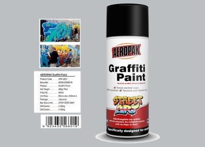China 65mm Diameter Graffiti Wall Painting With Silver Grey Color APK-6601-16 for sale