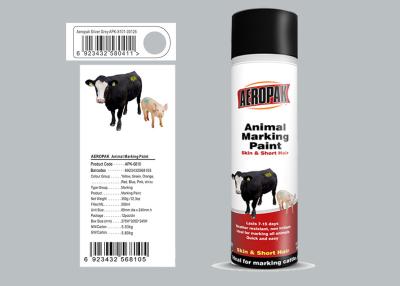 China 500ml Animal Marking Spray Paint  Silver Grey Color For Cow Liquid Coating State for sale
