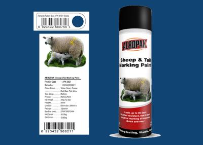 China Futian Blue Color Marking Spray Paint , Sheep Marking Paint With ISO90001 Certification for sale