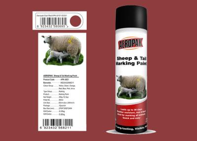 China Xiali Red Color Marking Spray Paint Evaluate For Respiratory Distress for sale