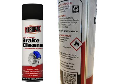 China Non - Chlorinated Car Brake Cleaner Spray Strong Penetration For Metal Powder Removal for sale