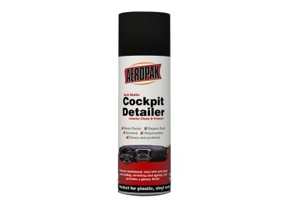 China MSDS Certificated Car Care Products Anti Static Cockpit Detailer For Auto Interiors for sale