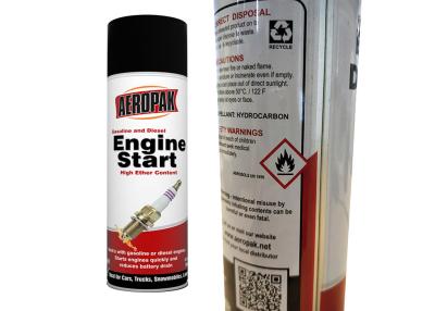 China Easy Operation Car Care Products Quick Start Spray With Low Ignition Point for sale