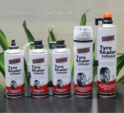 China Car Tyre Repair Automotive Cleaning Products Tyre Puncture / Leak Sealer Inflator for sale