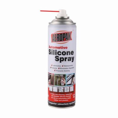 China AEROPAK Silicone Spray For Car Windows Multi Purpose Lubricant Spray for sale