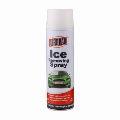 China Aeropak 500ml Windshield Ice Remover Spray Metal Can For Car for sale