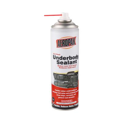 China Underbody Sealant Car Care Products Aeropak 500ml Metal Can Spray for sale
