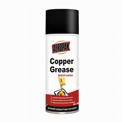 China AEROPAK Copper Grease Aerosol Spray Anti Rust Lubricant Car Care Product for sale