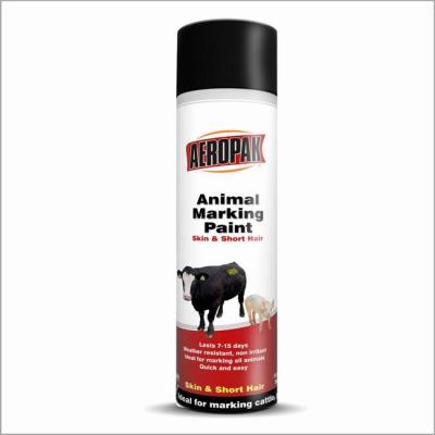 China Aeropak Livestock Marking Paint Long Lasting Animal Marker Paint for sale