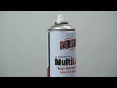 Rust Resistant Car Care Products Lubricates Spray For Removing Moisture